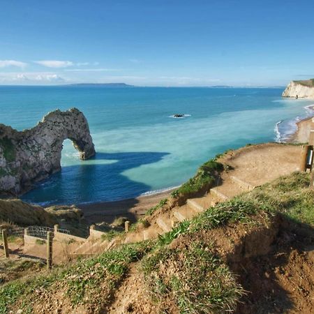 Emma'S Sea View 2-Bedroom Caravan At Durdle Door Near Wareham Dorset West Lulworth Extérieur photo