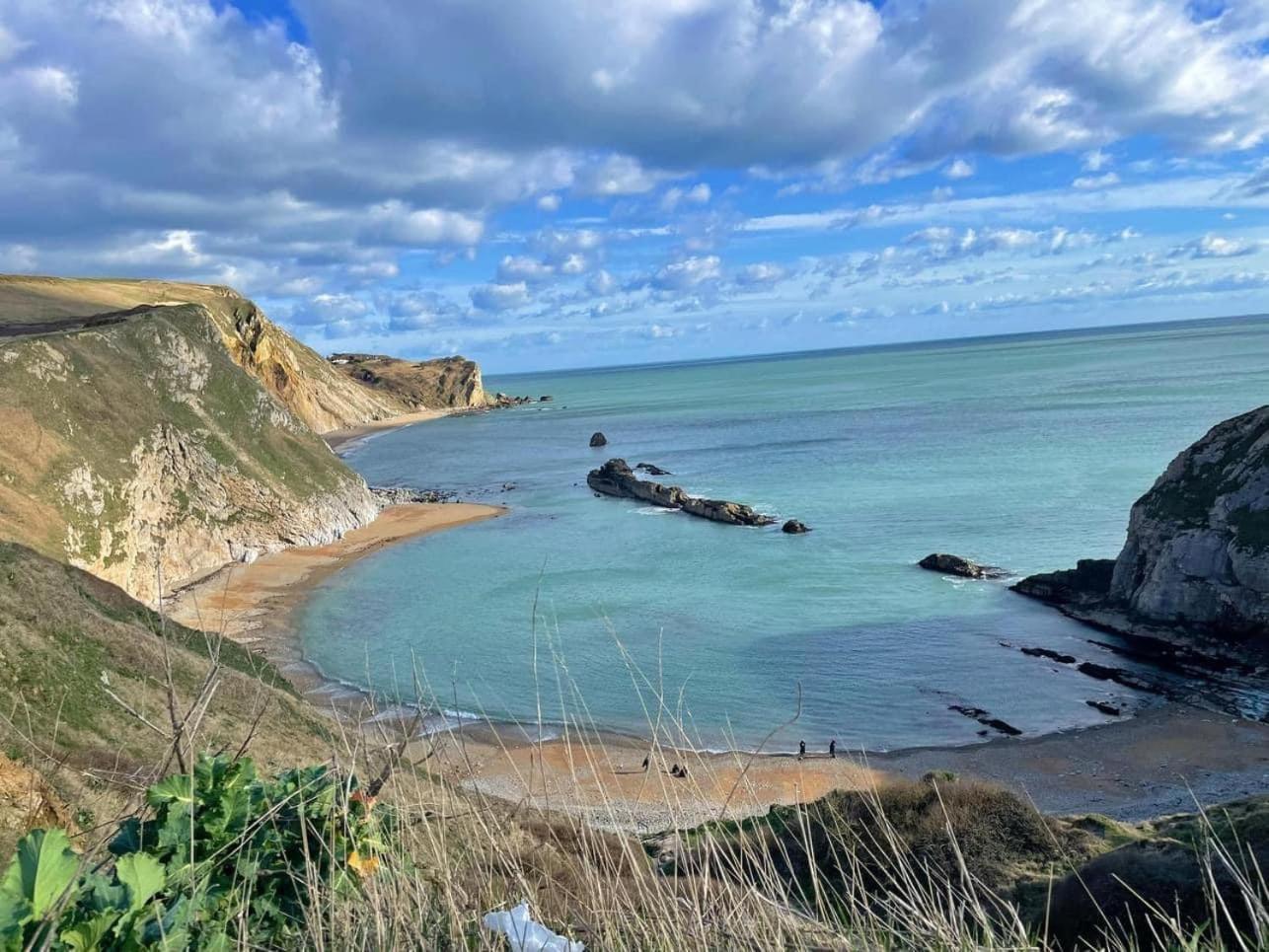Emma'S Sea View 2-Bedroom Caravan At Durdle Door Near Wareham Dorset West Lulworth Extérieur photo