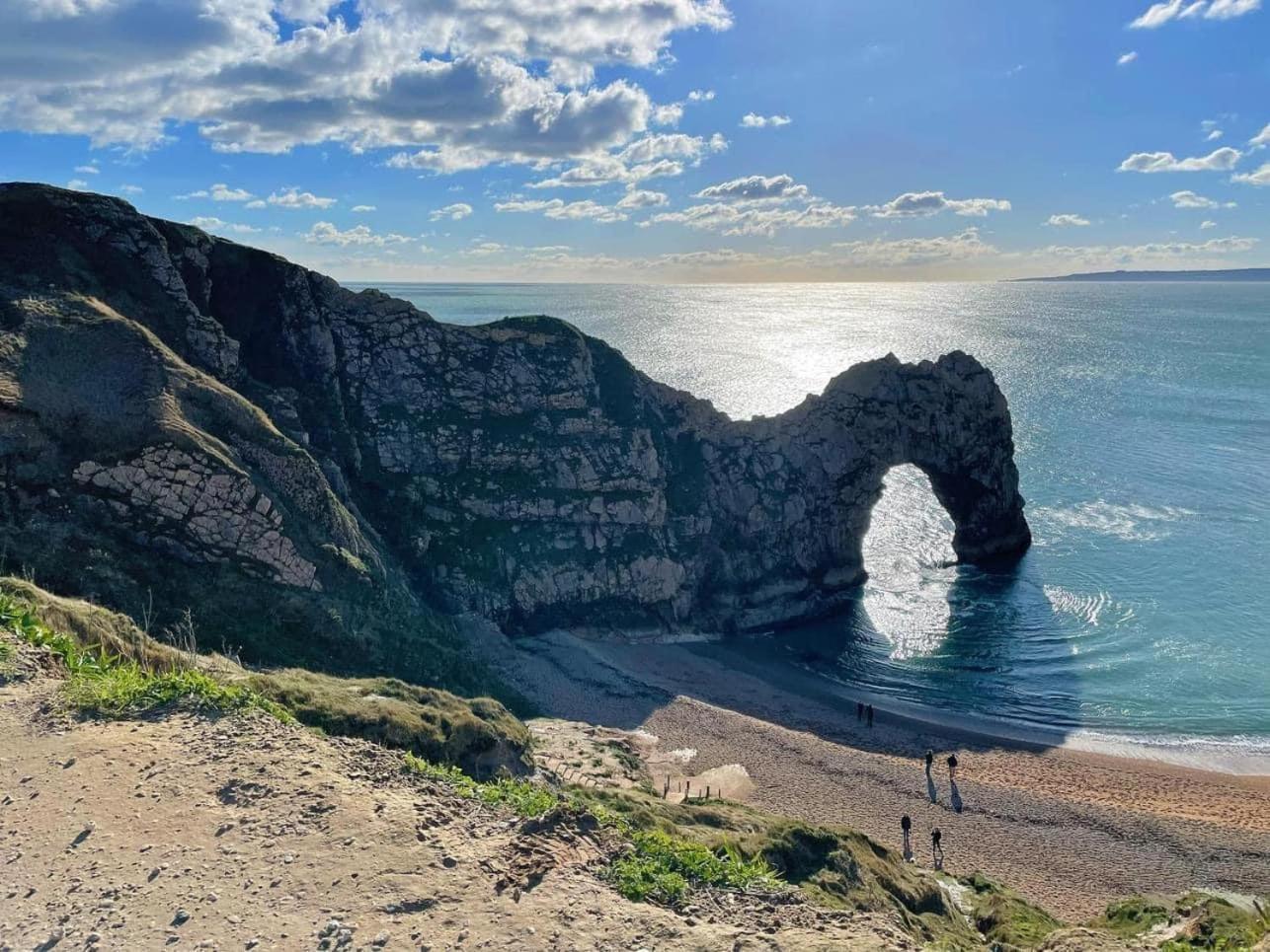 Emma'S Sea View 2-Bedroom Caravan At Durdle Door Near Wareham Dorset West Lulworth Extérieur photo